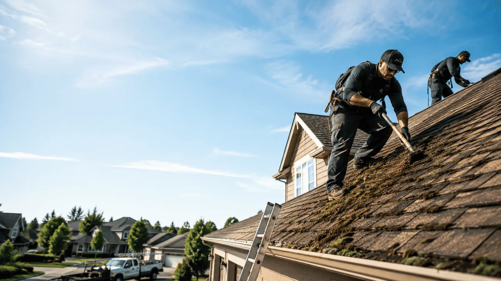 Roof Moss Removal in Ecru, MS near me